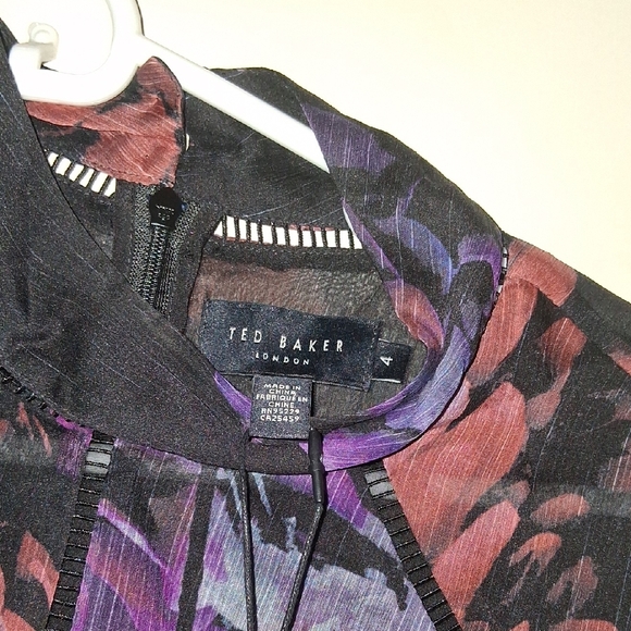 Ted Baker Multicolor Floral Top - Picture 3 of 4